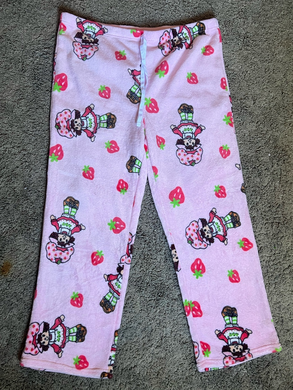 Pink Strawberry Shortcake Pajama Pants Sz XXL